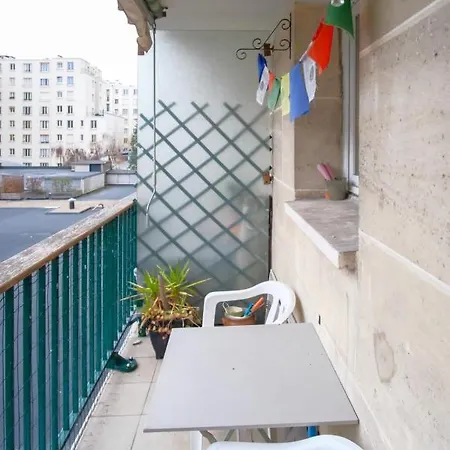 Nice And Bright 45 M With Balcony - Montparnasse Апартаменты *